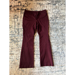 Old Navy High-Rise Pixie Cut Secret Smooth Pockets Maroon - Size 12